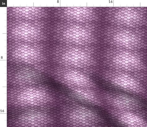 Metallic Scales Fabric, Wallpaper and Home Decor 